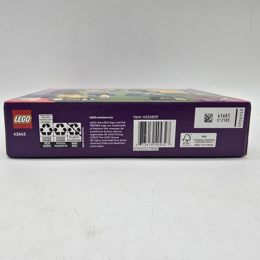 LEGO Friends 42642 Friendship Movie Night Pretend Play Building Set‎